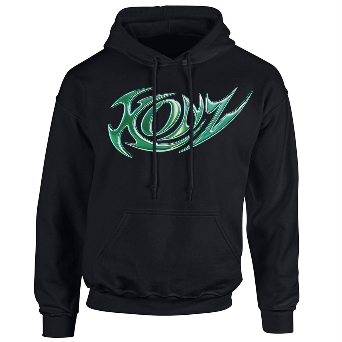 Bild von 'Konz' - Schleim Grün - HOODY [schwarz]